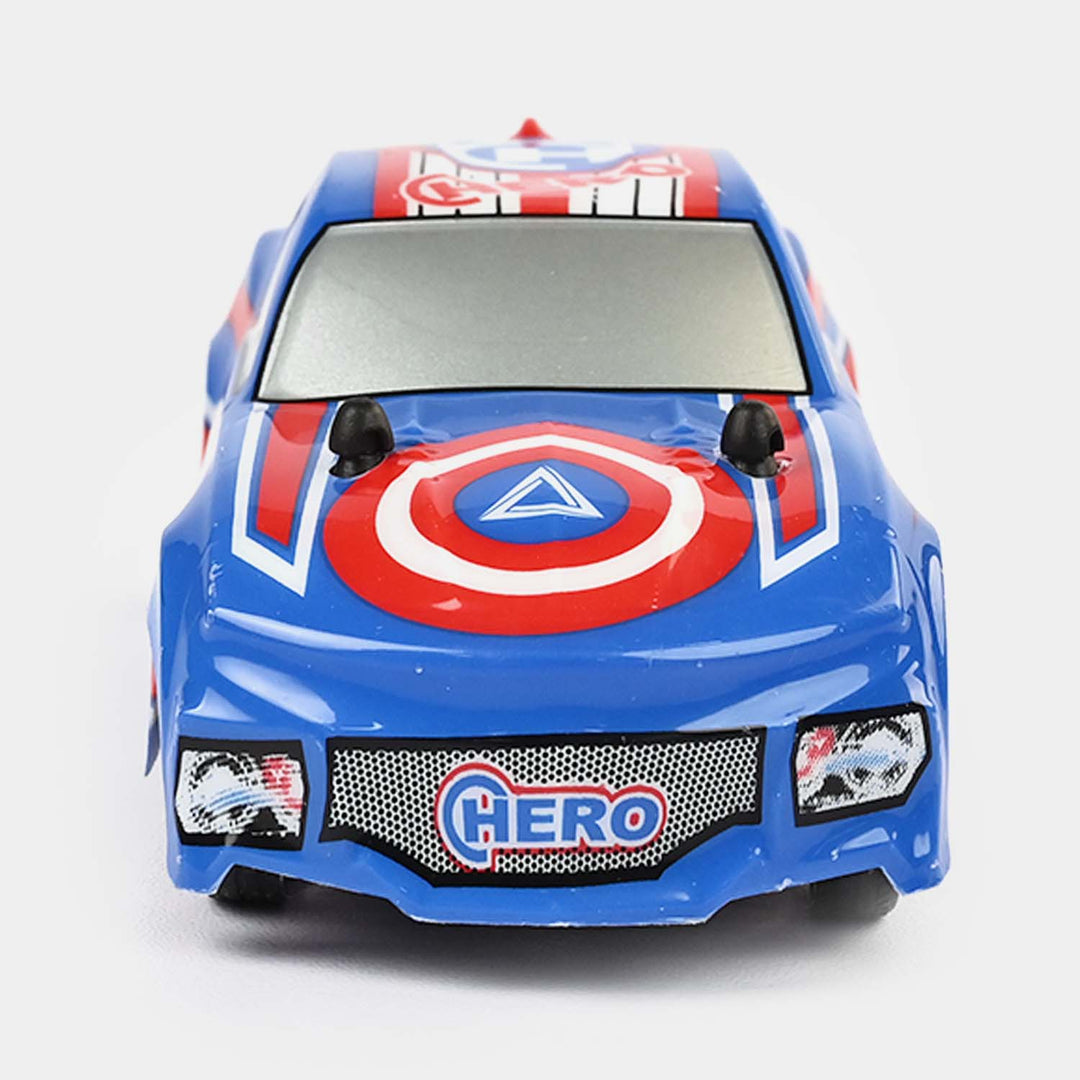 Character Theme PVC Shell Remote Control Car for Kids