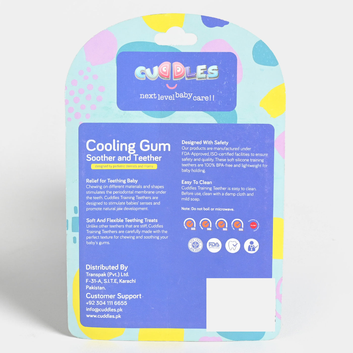 Teether Cooling Gum | Pineapple