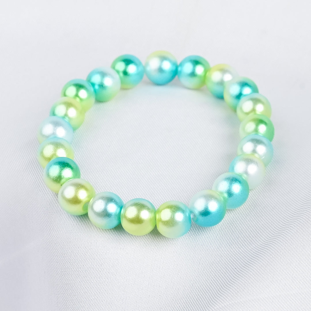 GIRLS ELEGANT BEADED NECKLACE & BRACELET