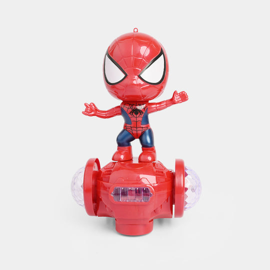Superhero Electric Balance Scooter Toy with Light & Sound