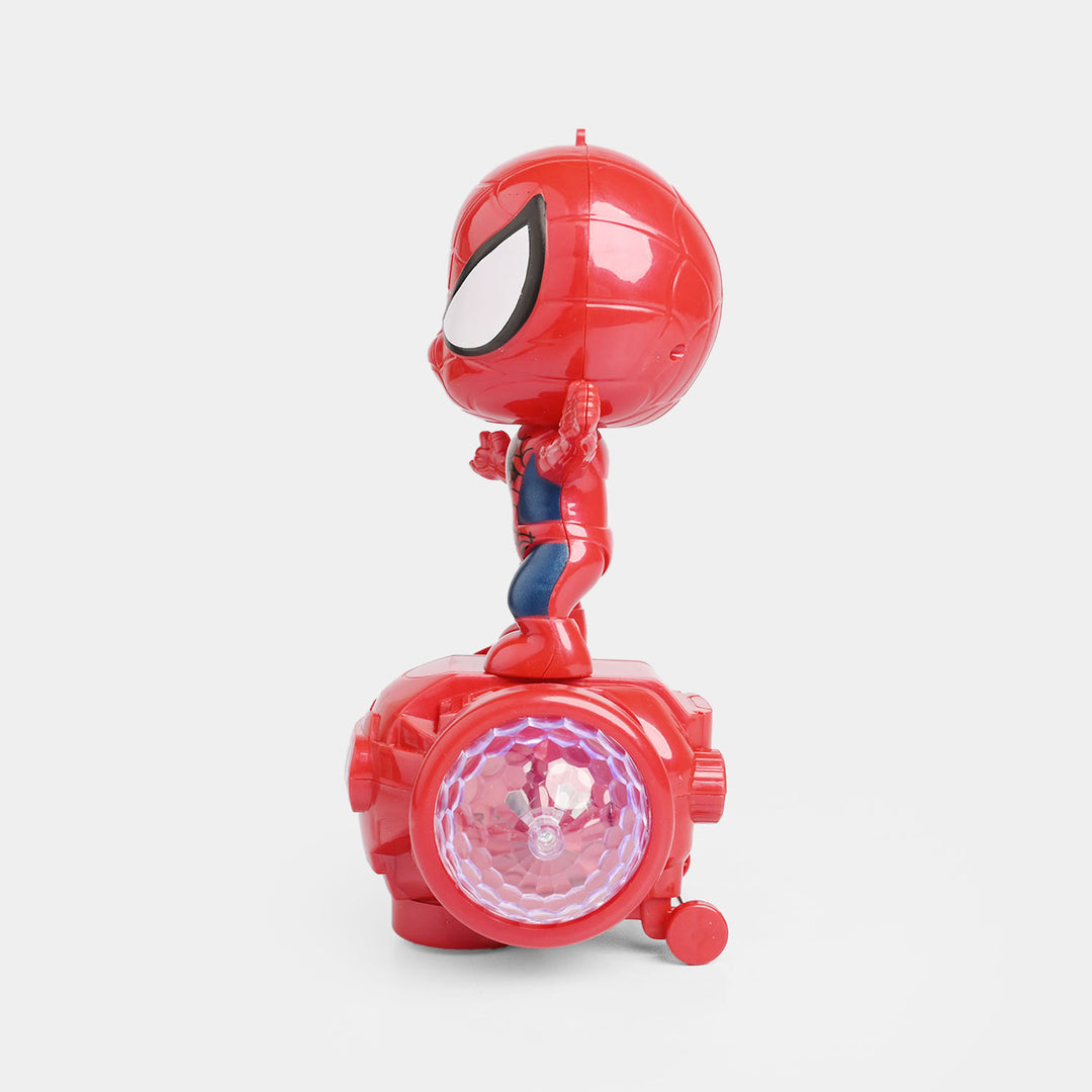 Superhero Electric Balance Scooter Toy with Light & Sound