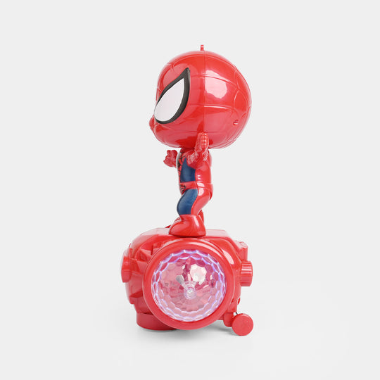 Superhero Electric Balance Scooter Toy with Light & Sound