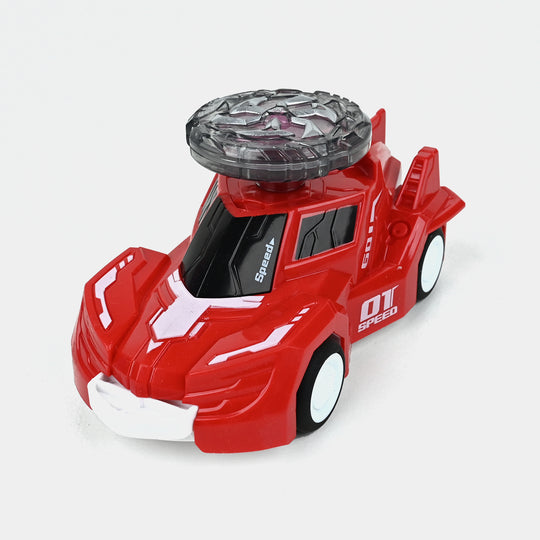 Inertial Gyro UFO Friction Car For Kids