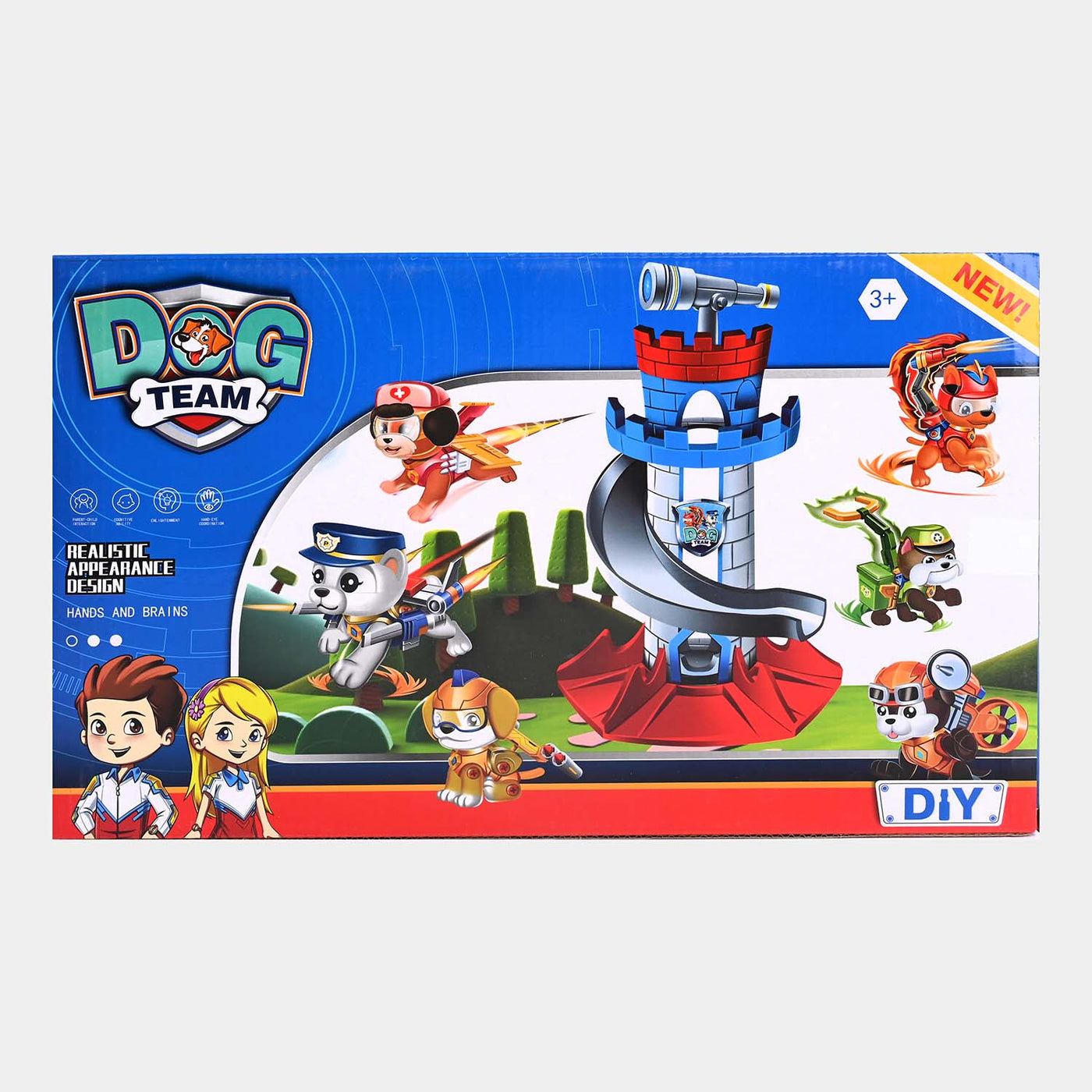DIY Assembly Character Toy Play Set For Kids