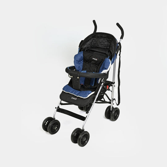 Foldable Travel Pram Stroller Buggy (Joyous) -HS807 Navy Blue