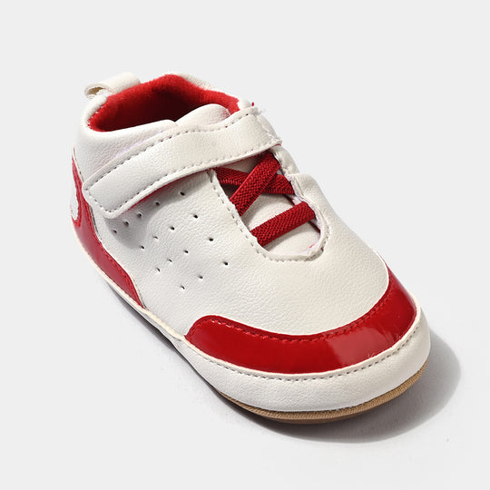 Infant Boys Shoes 6182-White/Red