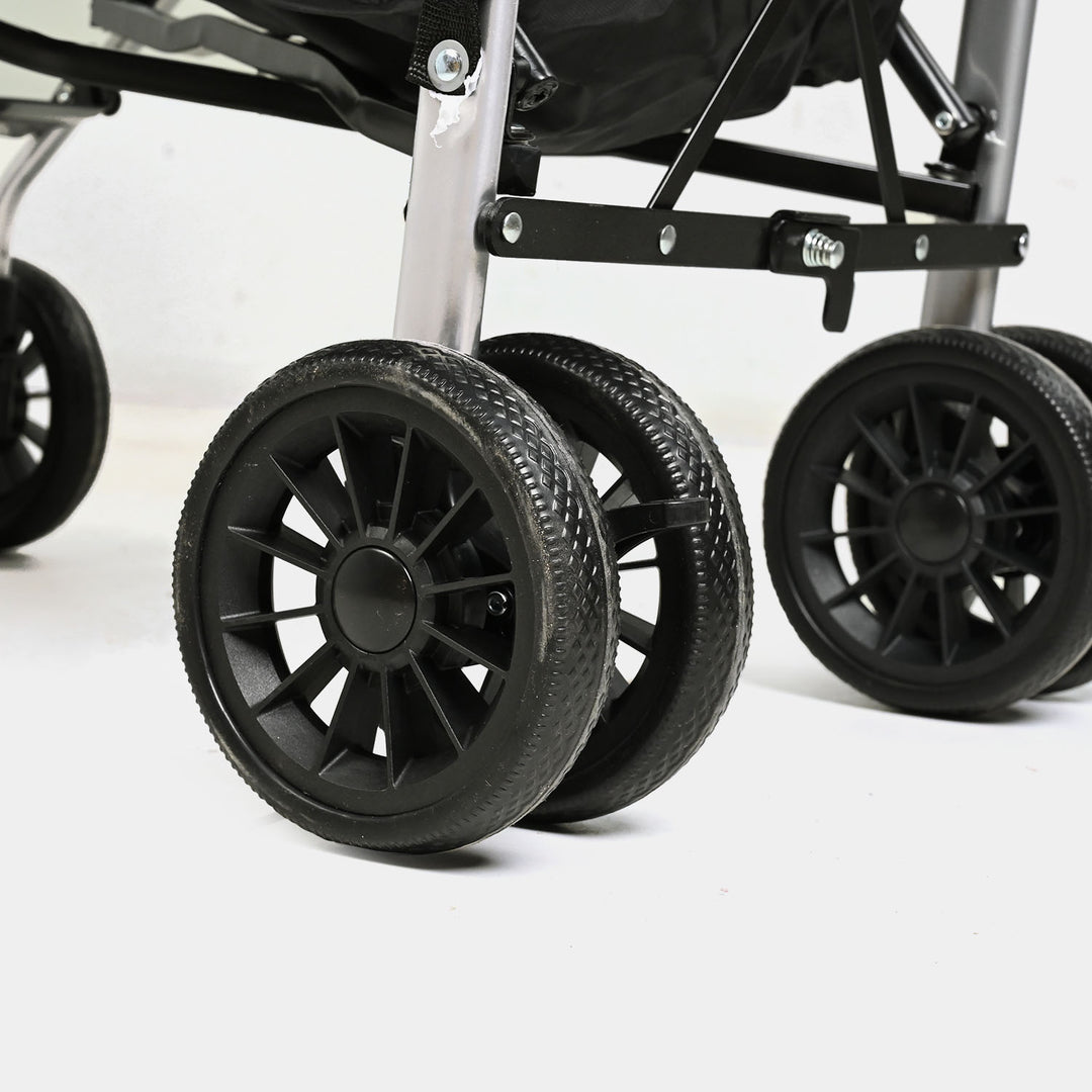 Foldable Travel Pram Stroller Buggy (Joyous) -HS807 Navy Blue