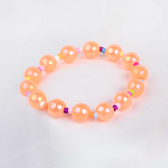 GIRLS ELEGANT BEADED NECKLACE & BRACELET