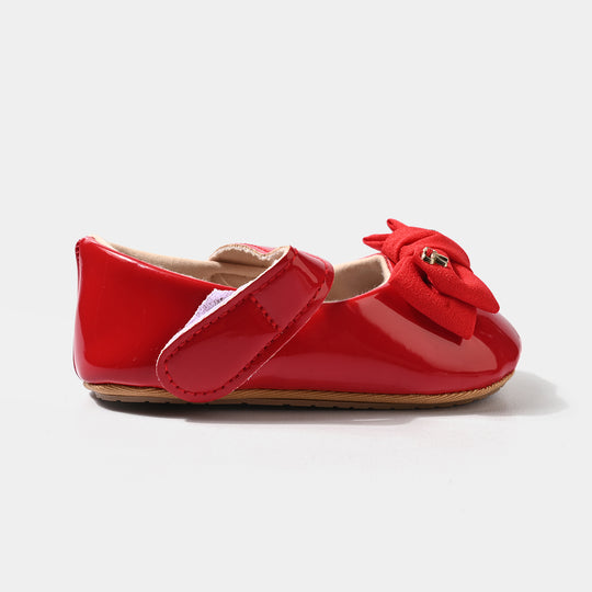 Infant Girls Shoes D147-Red