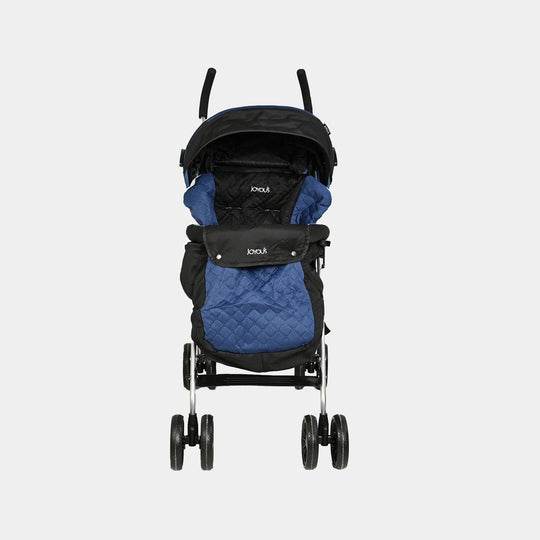 Foldable Travel Pram Stroller Buggy (Joyous) -HS807 Navy Blue