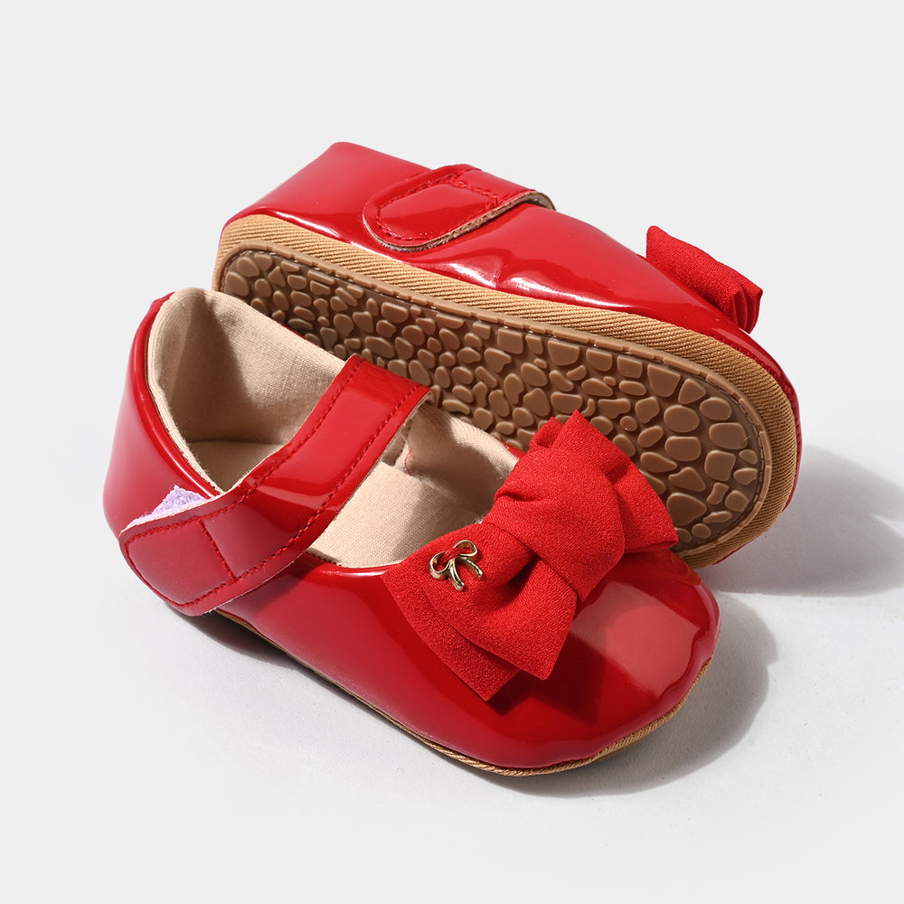 Infant Girls Shoes D147-Red