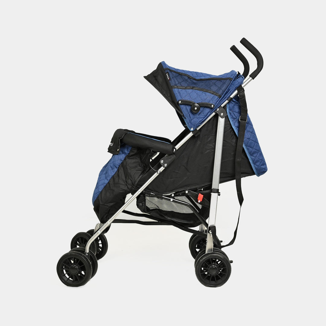 Foldable Travel Pram Stroller Buggy (Joyous) -HS807 Navy Blue