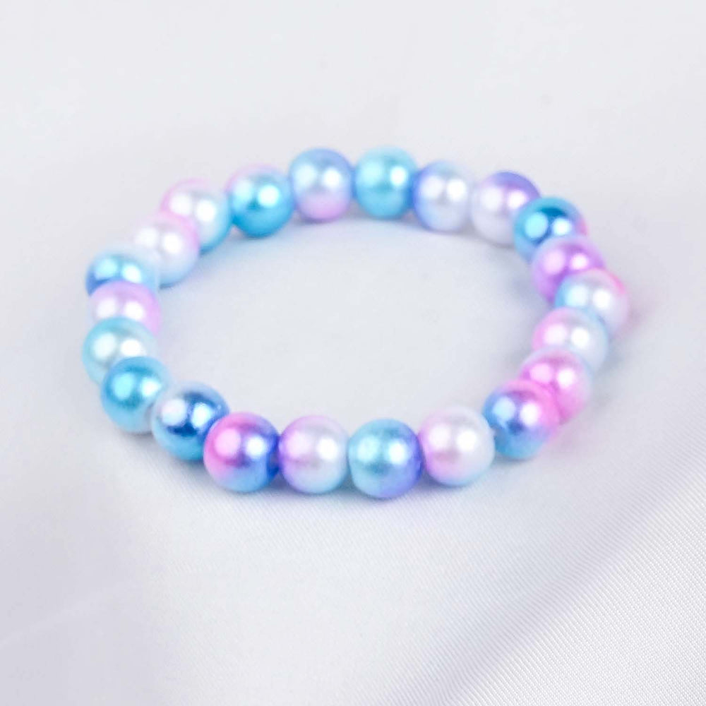 GIRLS ELEGANT BEADED NECKLACE & BRACELET
