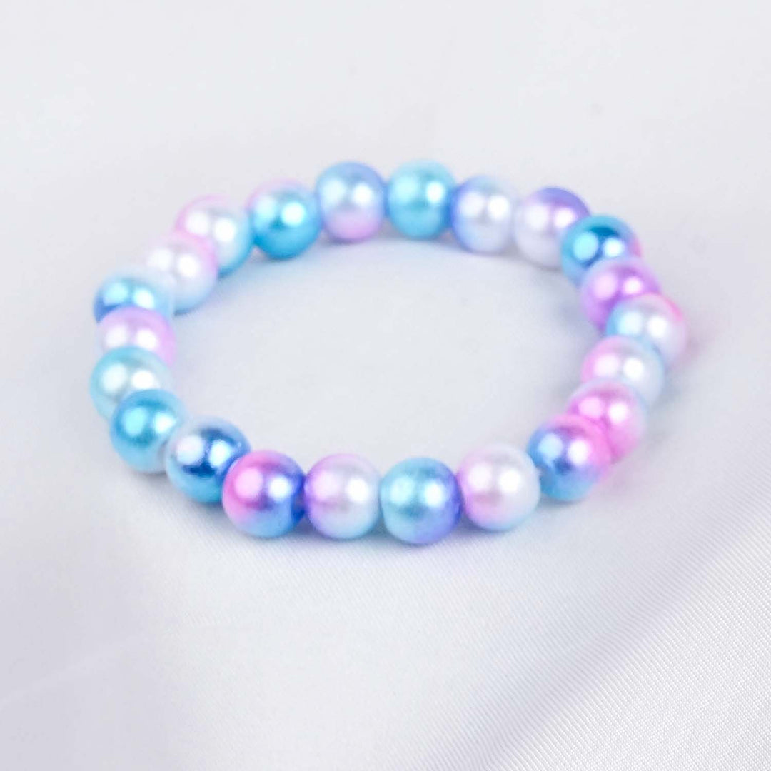 GIRLS ELEGANT BEADED NECKLACE & BRACELET