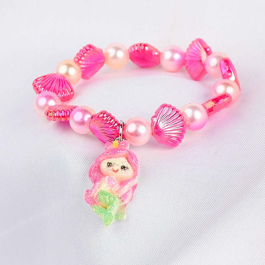 GIRLS ELEGANT BEADED NECKLACE & BRACELET
