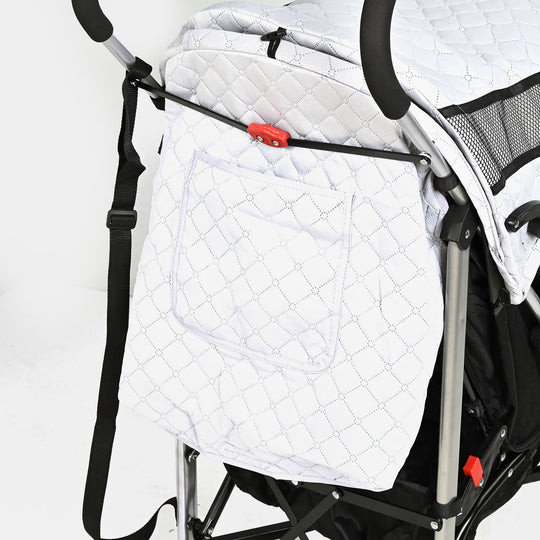 Foldable Travel Pram Stroller Buggy (Joyous) -HS807 Grey