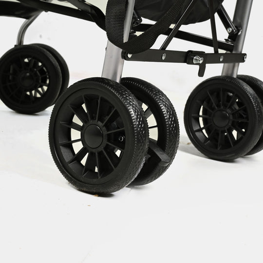 Foldable Travel Pram Stroller Buggy (Joyous) -HS807 Grey