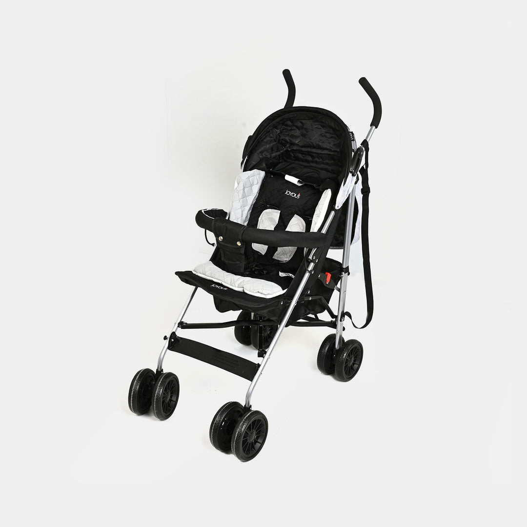 Foldable Travel Pram Stroller Buggy (Joyous) -HS807 Grey