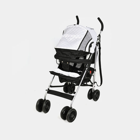 Foldable Travel Pram Stroller Buggy (Joyous) -HS807 Grey