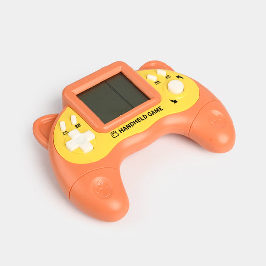 Kids Bear Handheld LCD Game Console - Orange