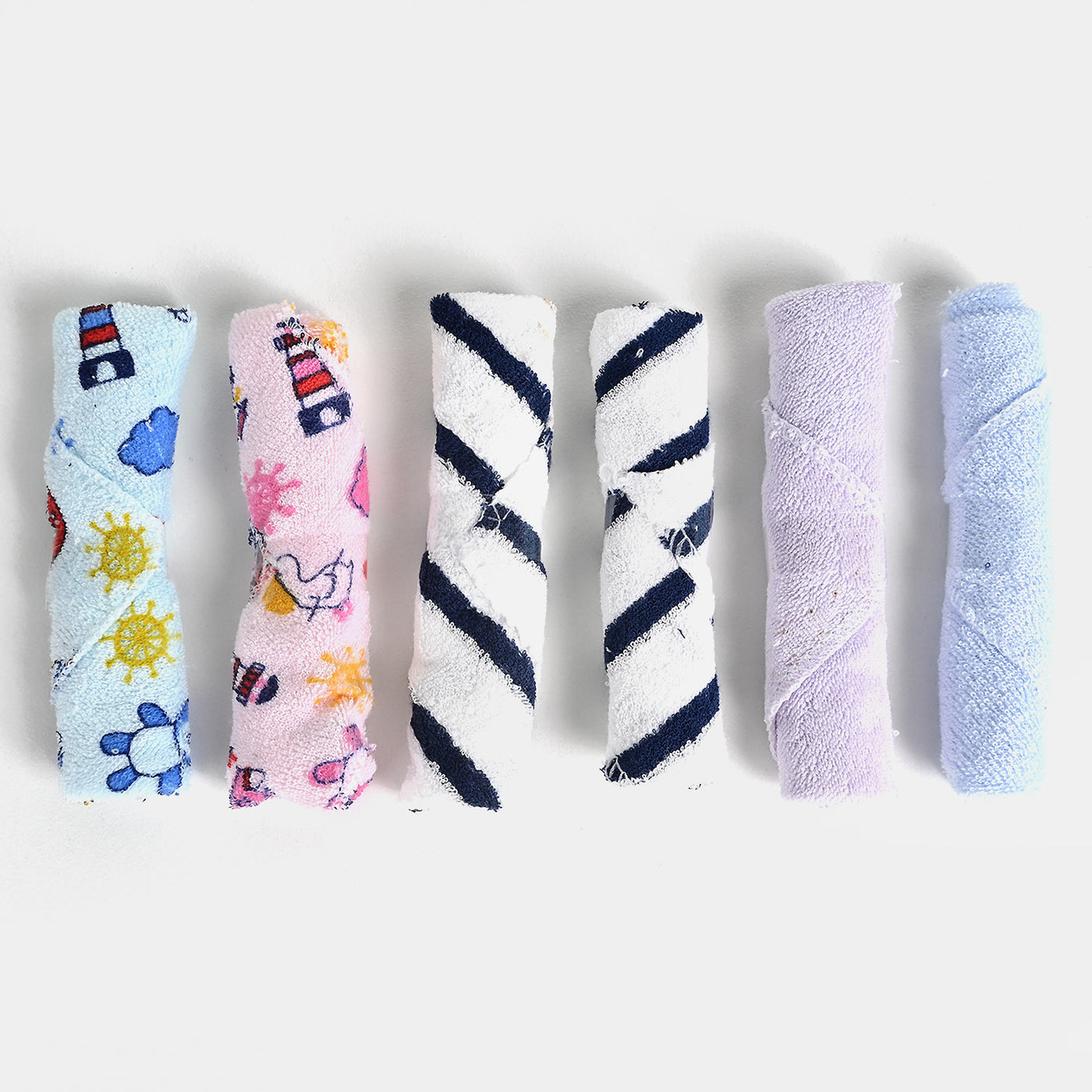 Prisma Face Cloth Towel For Baby Pack Of 6