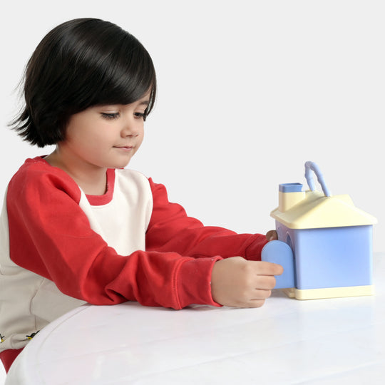 Cute House Shape Coin Box For Kids