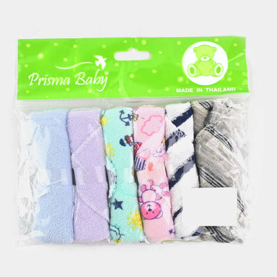 Prisma Face Cloth Towel For Baby Pack Of 6