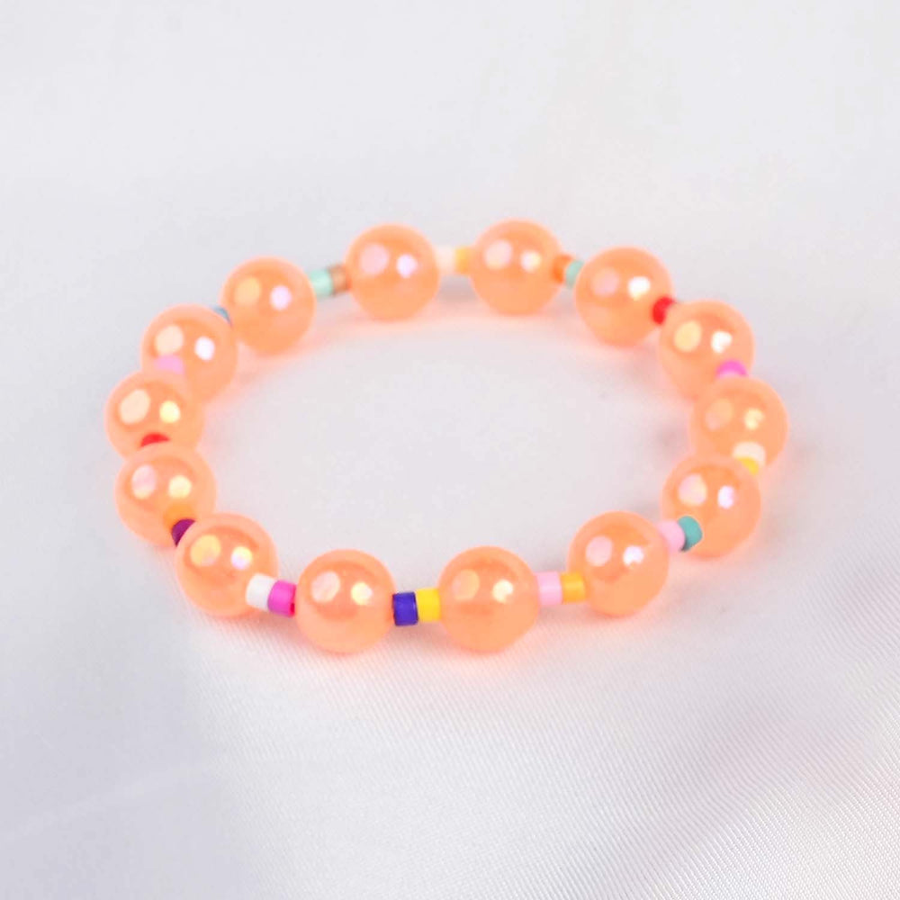 GIRLS ELEGANT BEADED NECKLACE & BRACELET