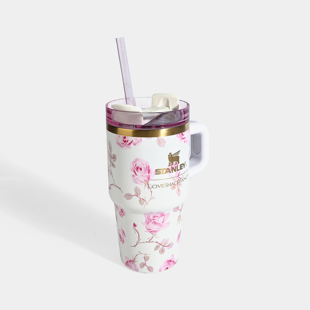 Stanley Quencher Floral Design Tumbler 40OZ Love Shake Gift