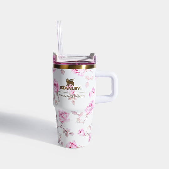 Stanley Quencher Floral Design Tumbler 40OZ Love Shake Gift