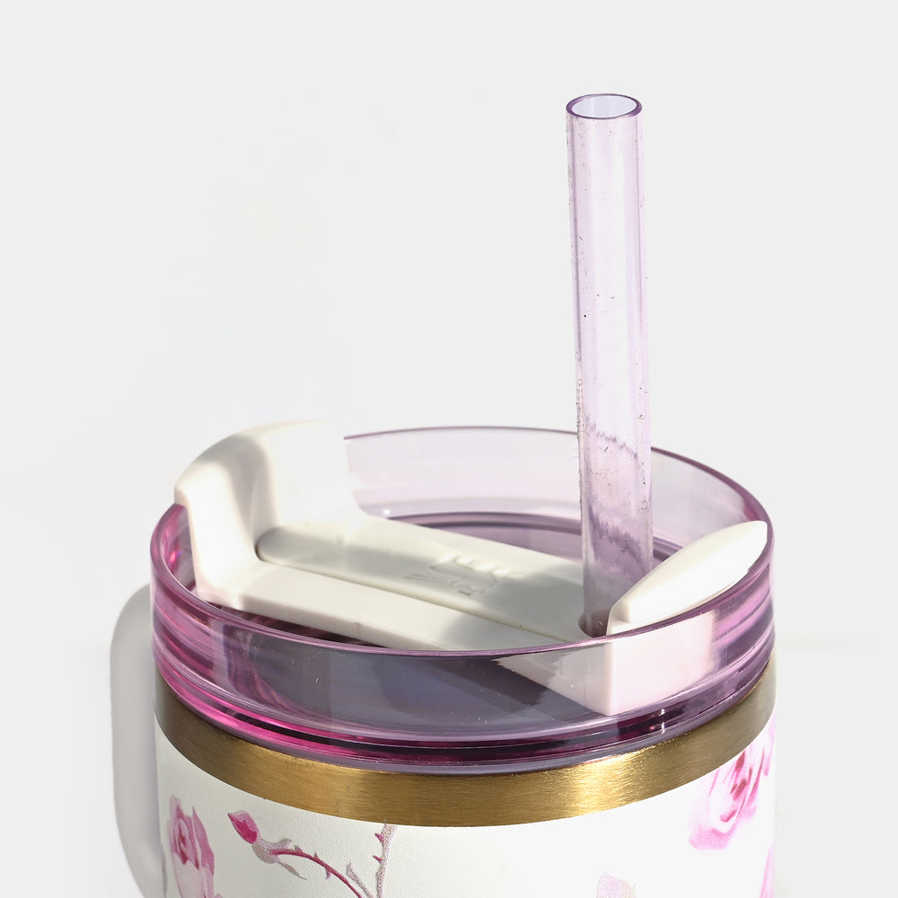 Stanley Quencher Floral Design Tumbler 40OZ Love Shake Gift