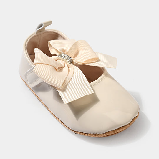 Infant Girls Shoes E201-BEIGE