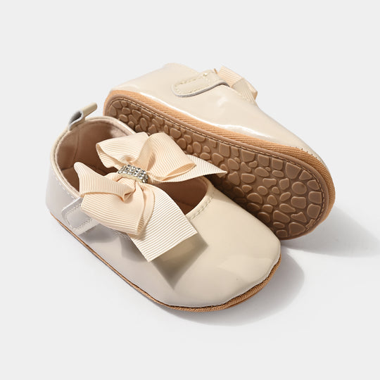 Infant Girls Shoes E201-BEIGE