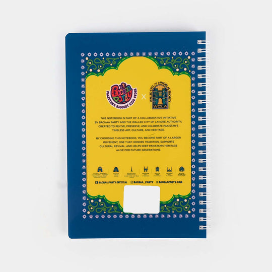 Printed Notebook/Diary (Marble Pattern)