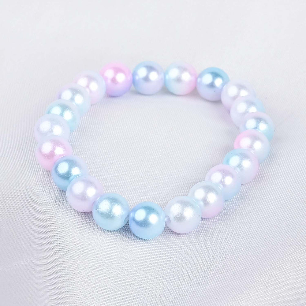 GIRLS ELEGANT BEADED NECKLACE & BRACELET