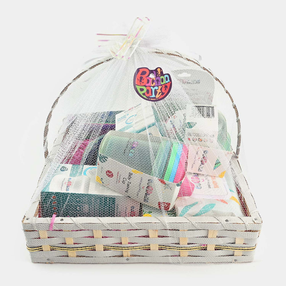 11 PCS CUDDLES SET BABY GIFT BASKET