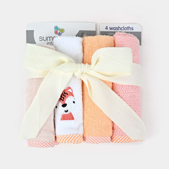 Baby Face Towel 4Pcs - Set