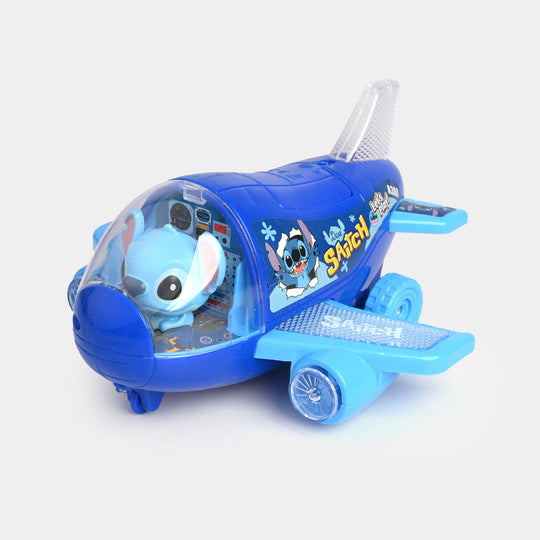 Electric Rotating Plane Toy with Light & Sound