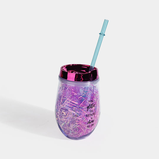 Acrylic Straw Mug/Cup | 300ML