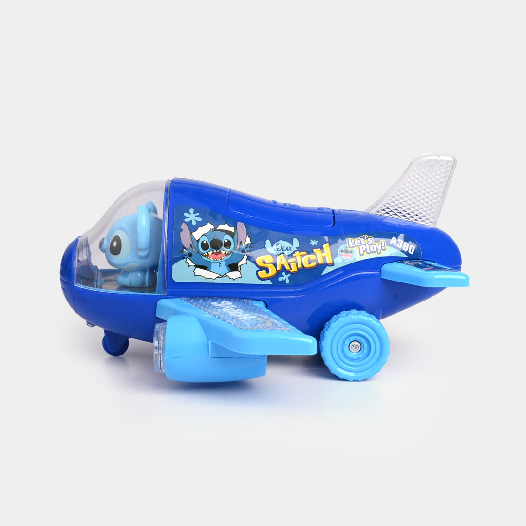 Electric Rotating Plane Toy with Light & Sound