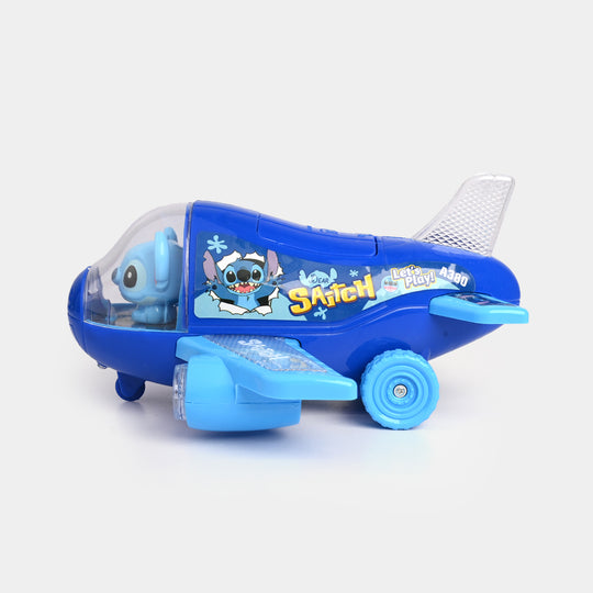 Electric Rotating Plane Toy with Light & Sound