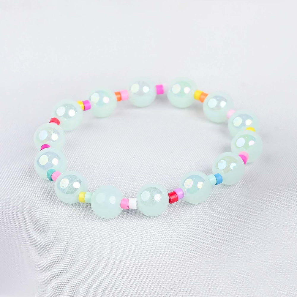GIRLS ELEGANT BEADED NECKLACE & BRACELET