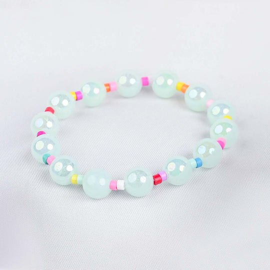 GIRLS ELEGANT BEADED NECKLACE & BRACELET