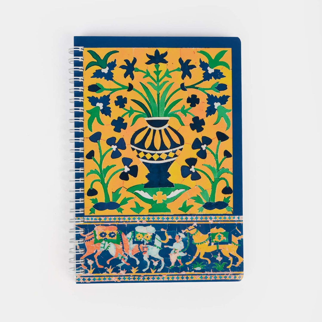 Printed Notebook/Diary (Mosaic Vase)