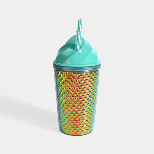 Acrylic Straw Mug/Cup | 450ML