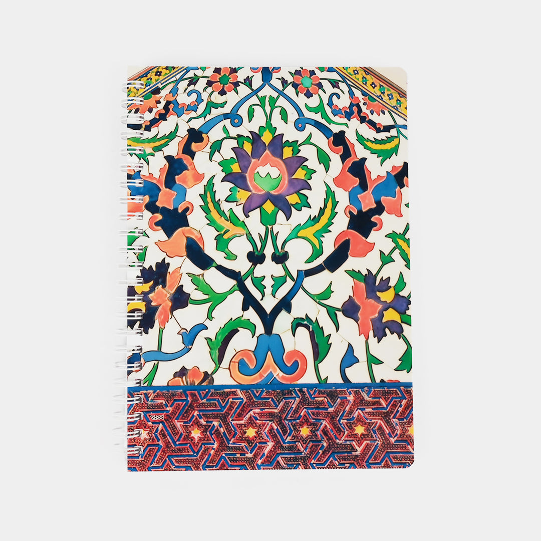 Printed Notebook/Diary (Floral Pattern)