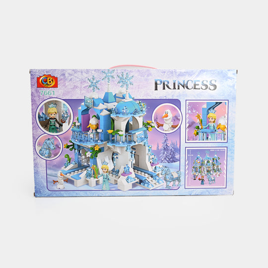 Princess Lisa’s Snow Castle Building Blocks Set