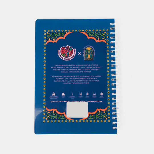 Printed Notebook/Diary (Floral Pattern)