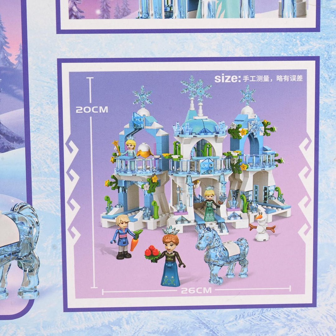 Princess Lisa’s Snow Castle Building Blocks Set