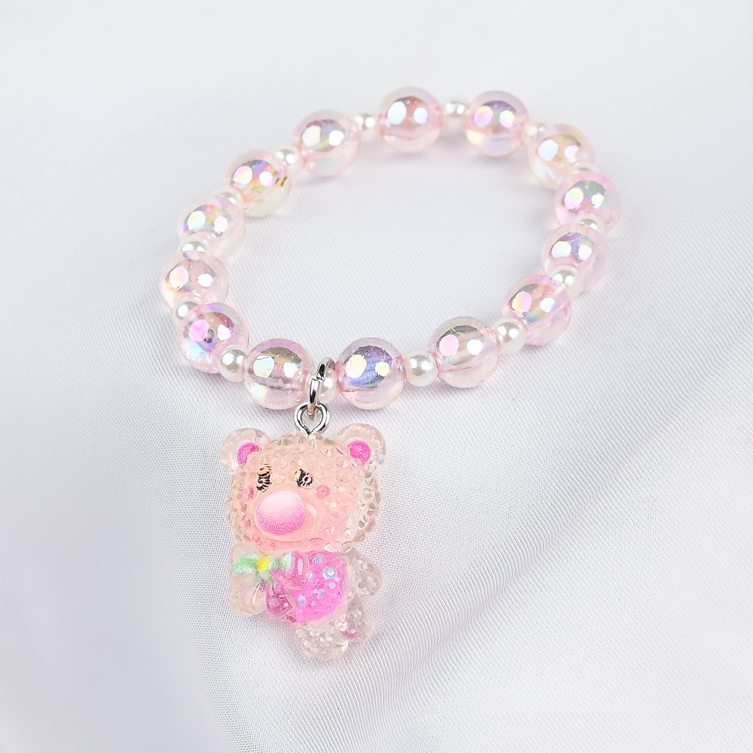 GIRLS ELEGANT BEADED NECKLACE & BRACELET